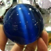 Rare Natural 40mm Cat's Eye Stone Balls Quartz Crystal Reiki Healing Sphere